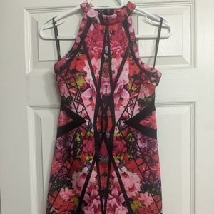 A-line Neckline Bodycon Dress